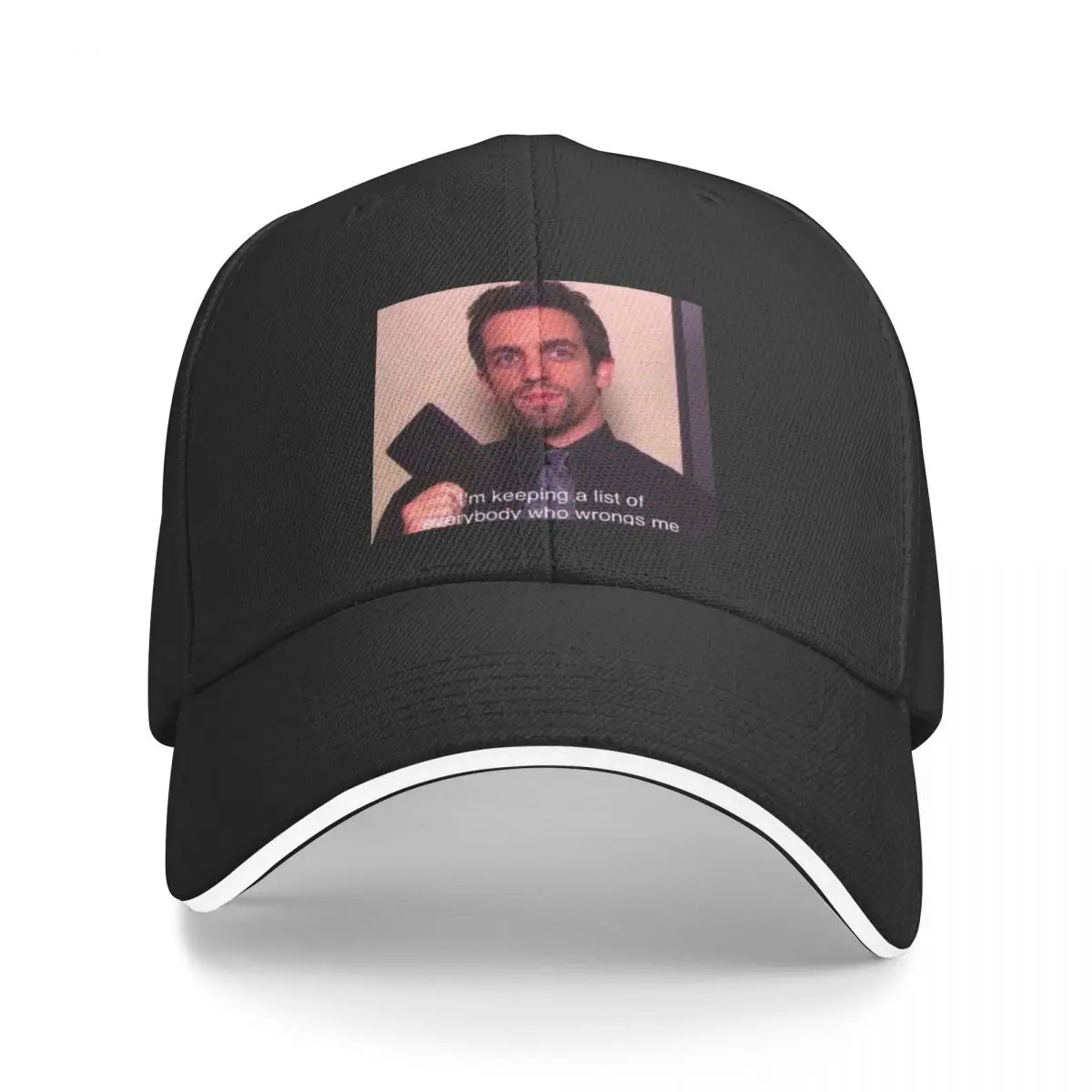 The office Ryan the temp Ryan started the fire Ryan Howard Baseball Cap beach hat Fishing cap Women's Hats For Sun Men's