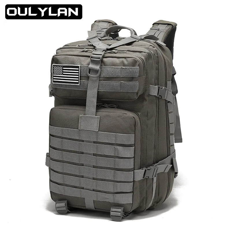 

Классический тактический рюкзак для мужчин, армейский штурмовой ранец с системой «Молле», сумка 3P, уличные дорожные рюкзаки для скалолазания, треккинга, кемпинга, охоты