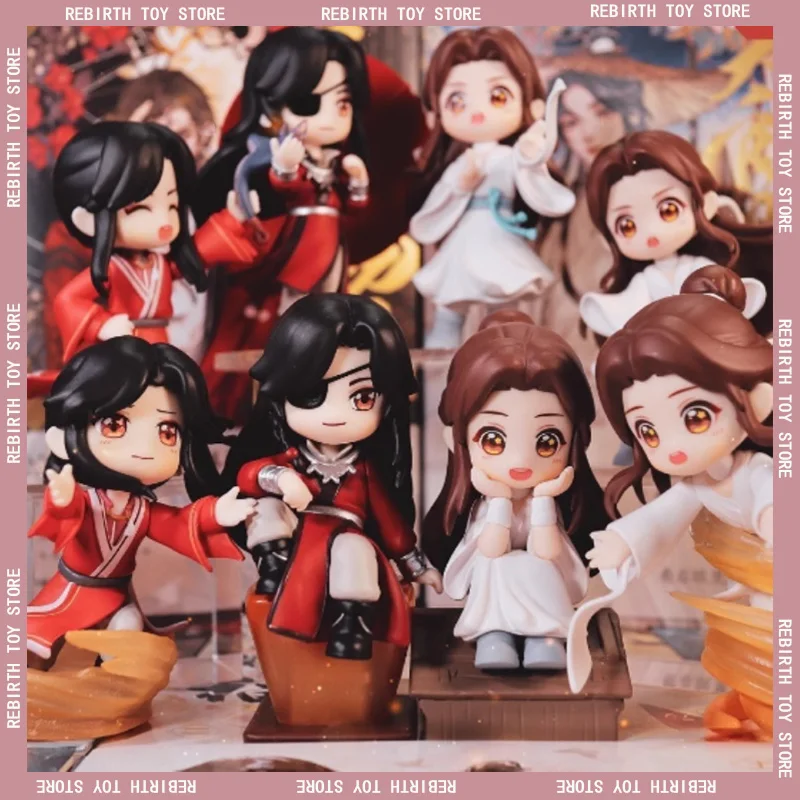 

Genuine Tian Guan Ci Fu Meet You Series mystery Blind Box Xielian Huacheng Anime Figure Model Dolls Customized birthday gifts
