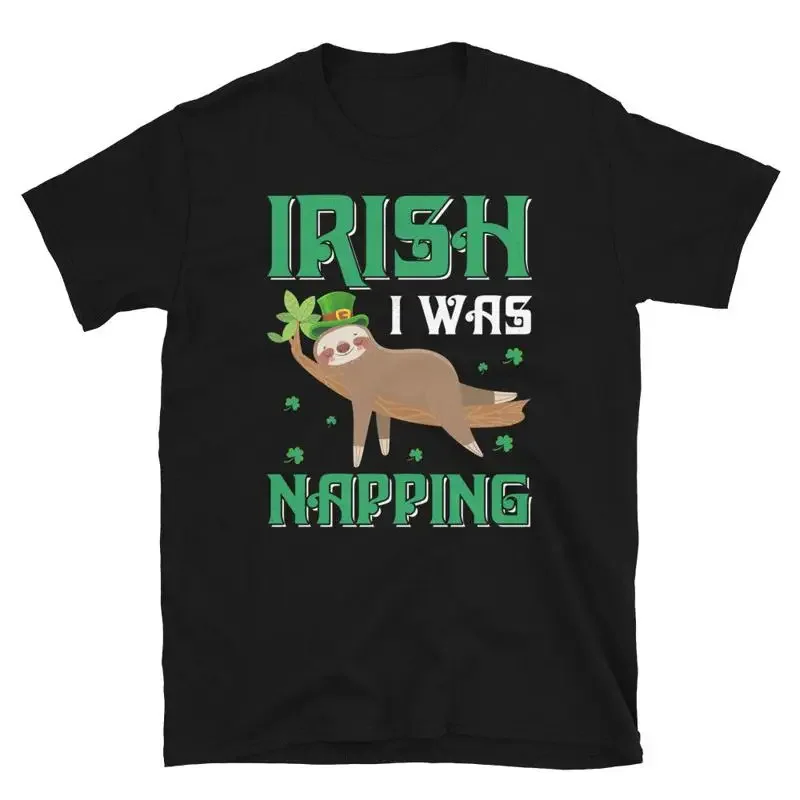 

Футболка IRISH I was Nappiing Ireland Irish Proud