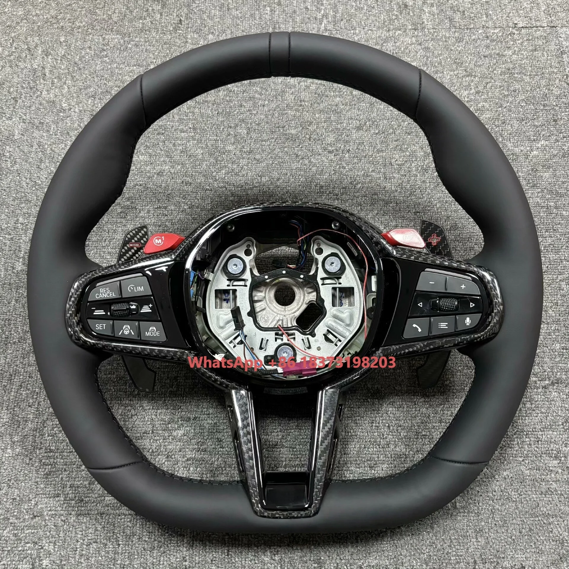 

Спортивное рулевое колесо CS M для G20 G30 X3 G01 X4 G02 G80 G22 G31 G32 G11 G12 G05 G06 Кожаный автомобильный руль высокого качества