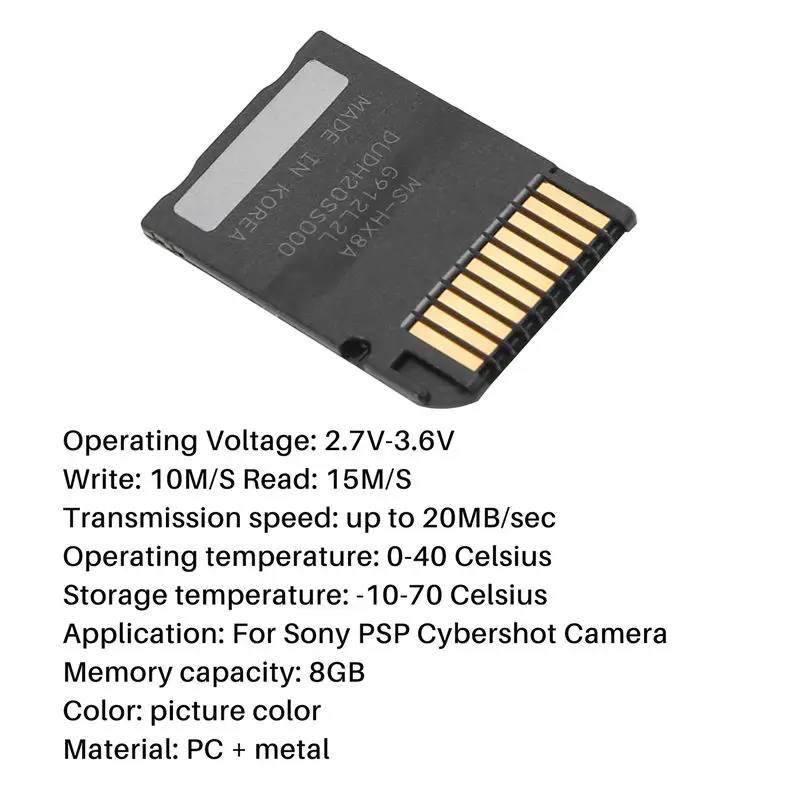 8GB Memory Stick Ms… - image