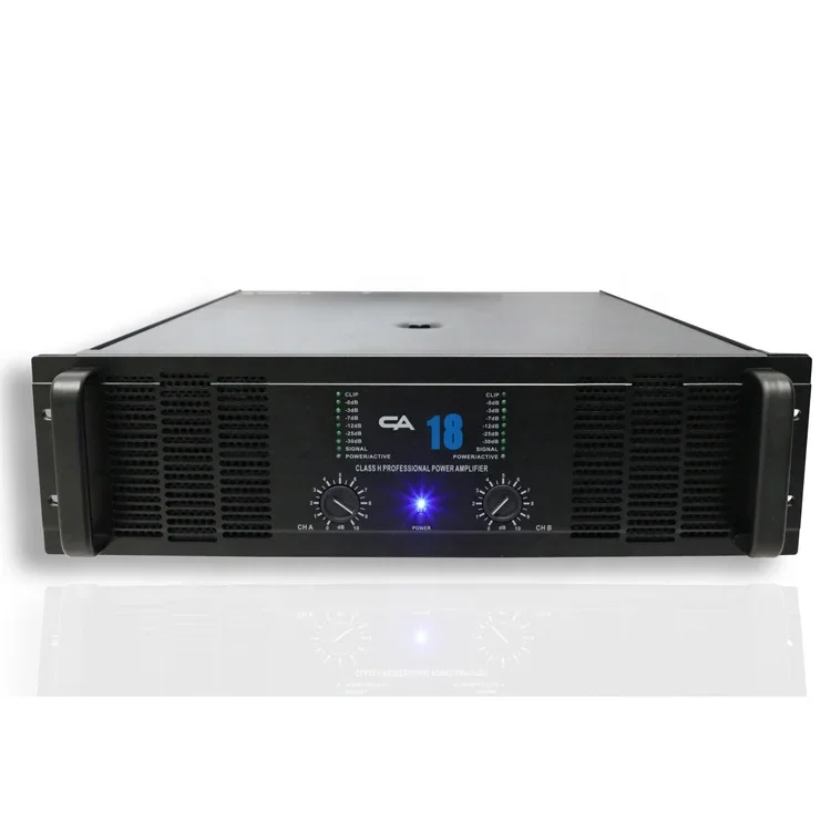 CA18 Sound Equipment Amplifiers High Power Audio Professional Power Amplifier With Class H Circuit CA18