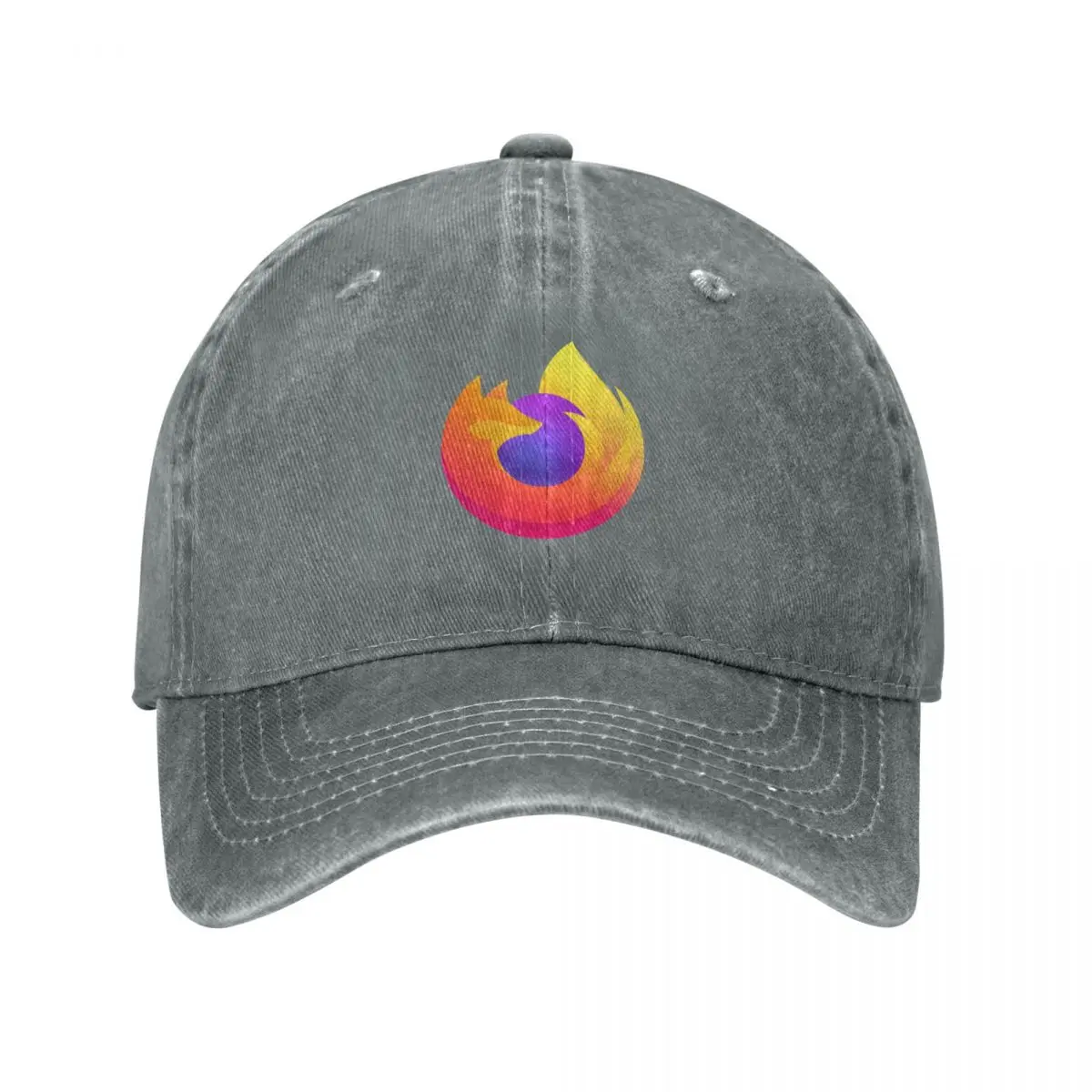 Firefox (new logo) Baseball Cap |-F-| Luxury Brand Beach Outing Women's Beach Visor Men's