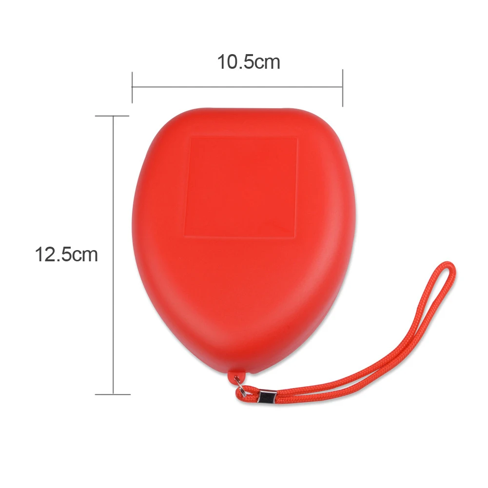 Professional First Aid CPR Breathing Mask Artificial Respiration Protective Mouth Masks With One-way Valve Emergency Rescue Tool