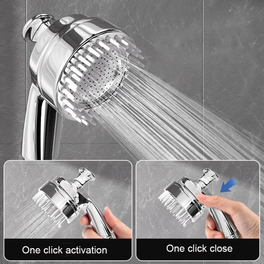 New Silicone Pet Shower Head Soft Portable Dog Shower Attachment Shower Hose Attachment Durable Shower Nozzle