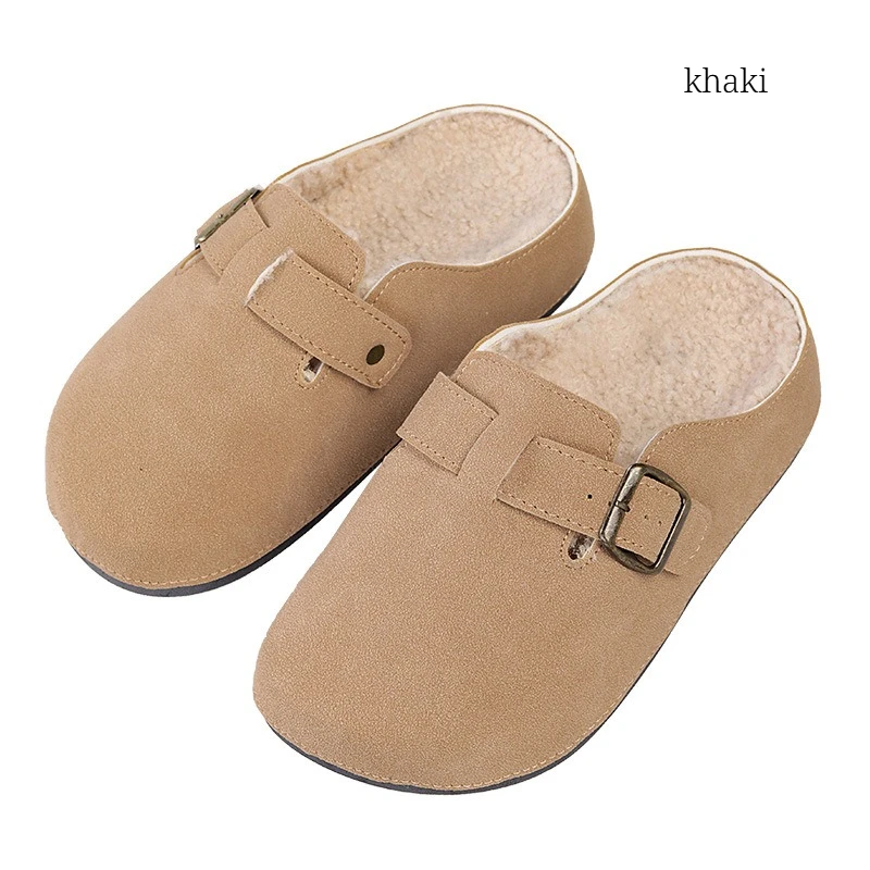 الخريف والشتاء عارضة باوتو سحب الرجعية نصف السحب تنوعا أحذية نسائية باوتو النعال القطن