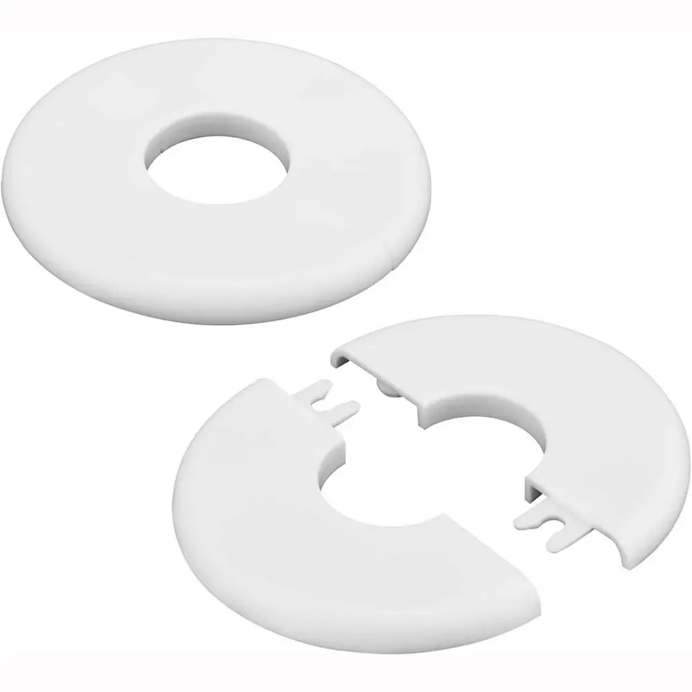 Splittable Wall Hole Decorative Cover White Round Water Pipes Hole Cover Self-adhesive Hole Decor