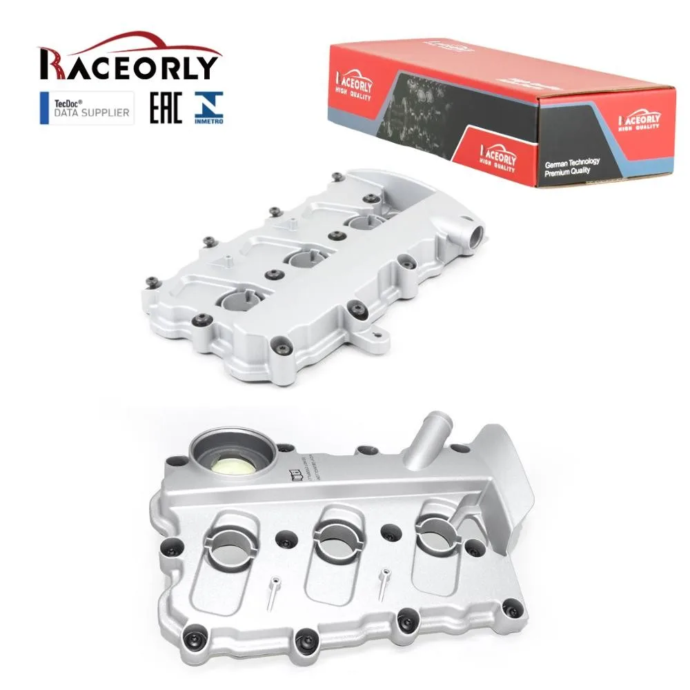 RACEORLY 2*L&R Engine Valve Cover For A4 Quattro A6 Quattro 3.2 FSI BKH BPK