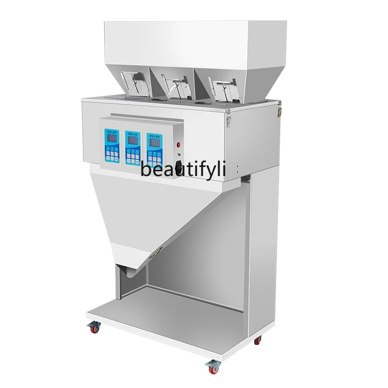 

Packing machine granules, tea, rice, sealing machine, food hardware, screw counting and packaging machine