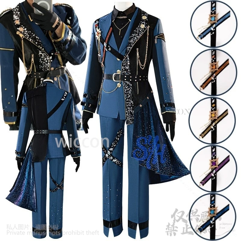 

Anime Game Ensemble Stars With Project Sekai Cosplay Kamishiro Rui Shinonome Akito Aoyagi Toya Tenma Tsukasa Idol Uniform Cos