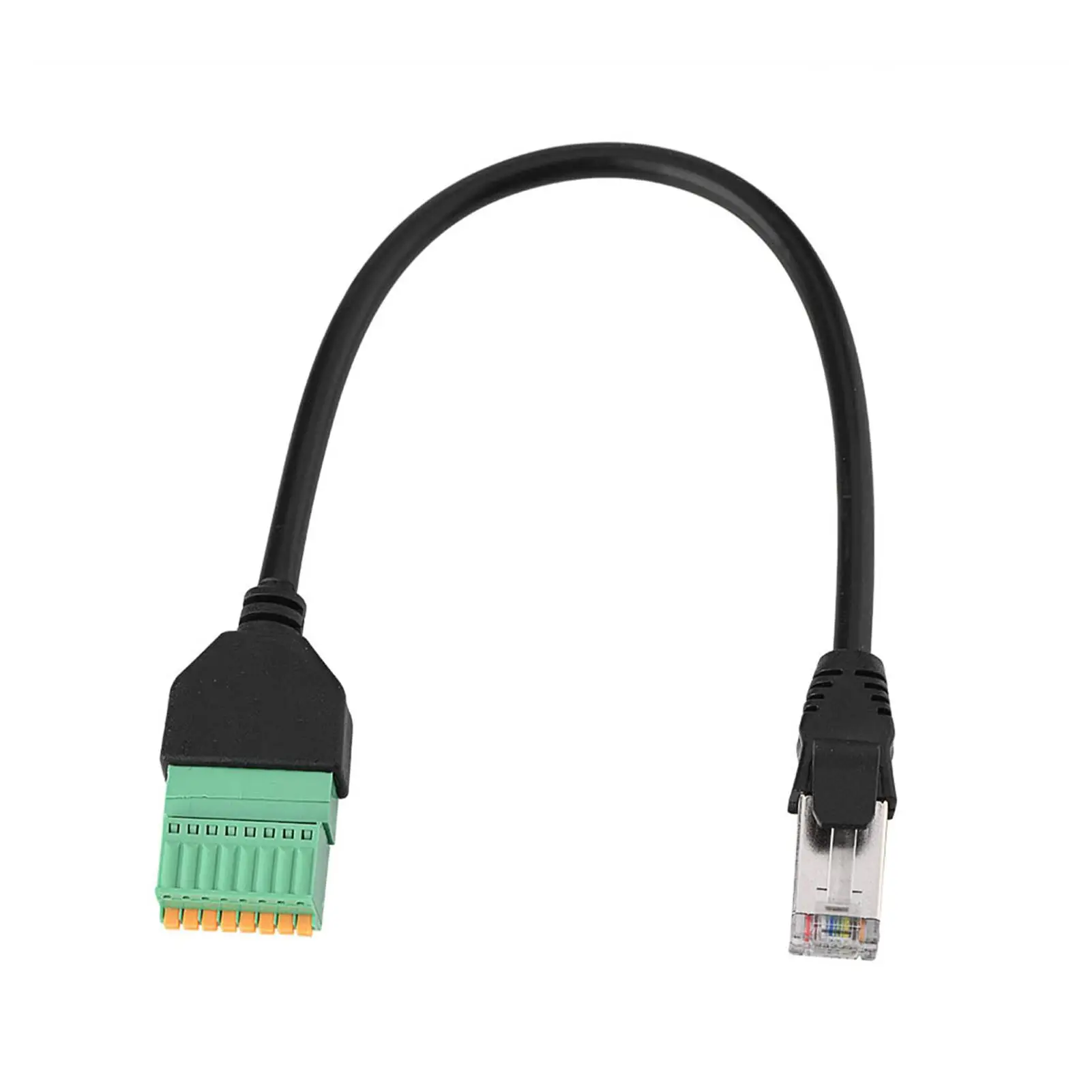 

Кабель-переходник RJ45 «папа» на 8-контактный клеммный блок для сетевого подключения, горячая распродажа