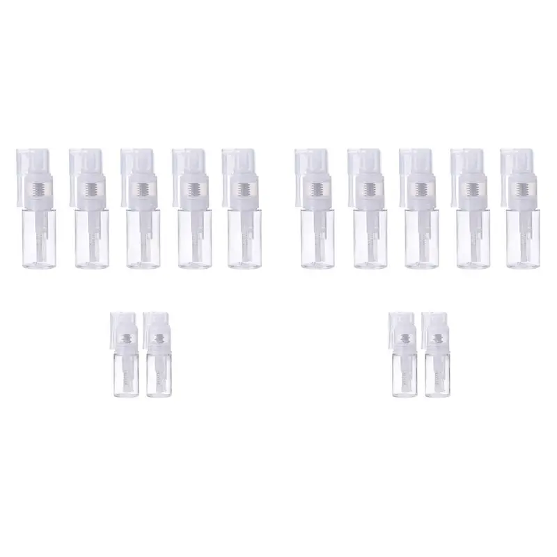 A01F-16X Glitter Duster Sprayer Craft Glitter Spray Bottle Empty, 12Pcs 35Ml And 4Pcs 14Ml Bottles Multi-Purpose Spray Bottle
