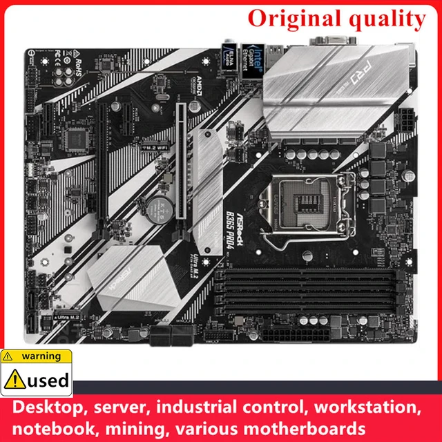 Used For ASROCK B365 Pro4 Motherboards LGA 1151 DDR4 64GB ATX For Intel B365 Desktop Mainboard SATA III USB3.0 AliExpress