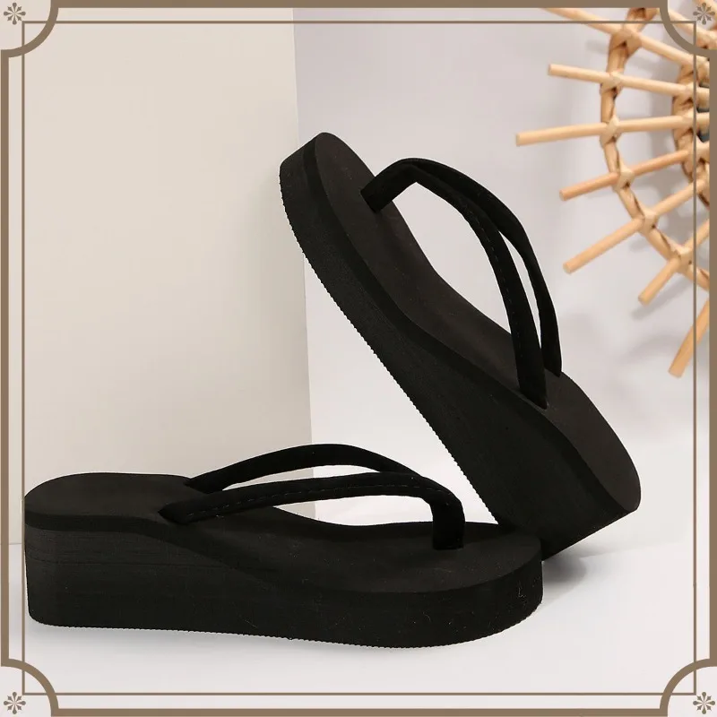 Summer New Wedges Women's Sandals Fashion Comfortable Women's Slippers Beach Home Women Flip Flops Slippers Zapatos De Mujer