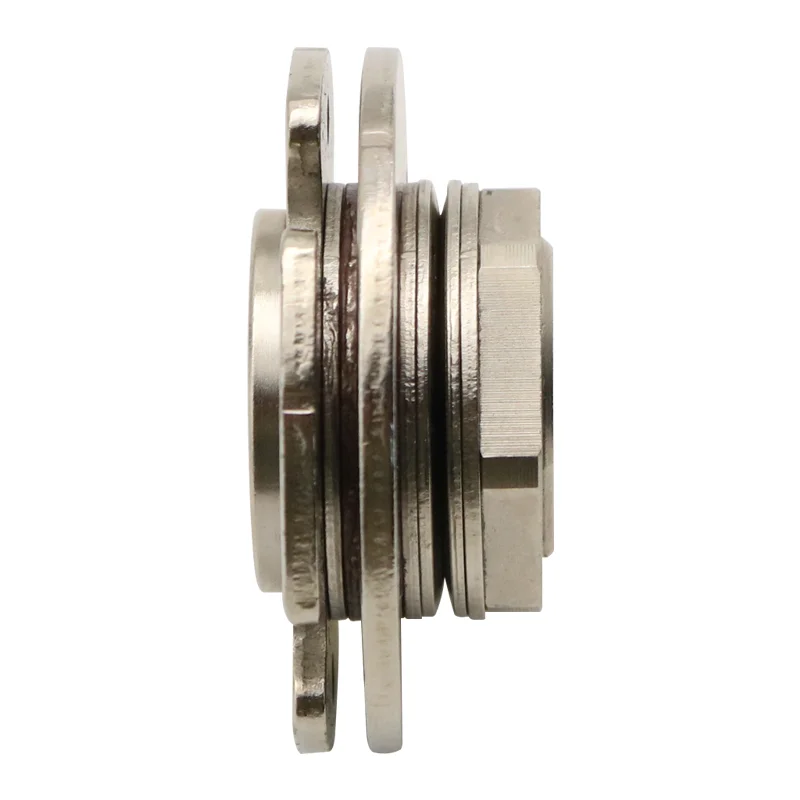 Adjustable Torque Disk 360 Degree Damping Rotation Axis with Over-Wire Hole Positioning Torque Hinge for Desktops And Monitors
