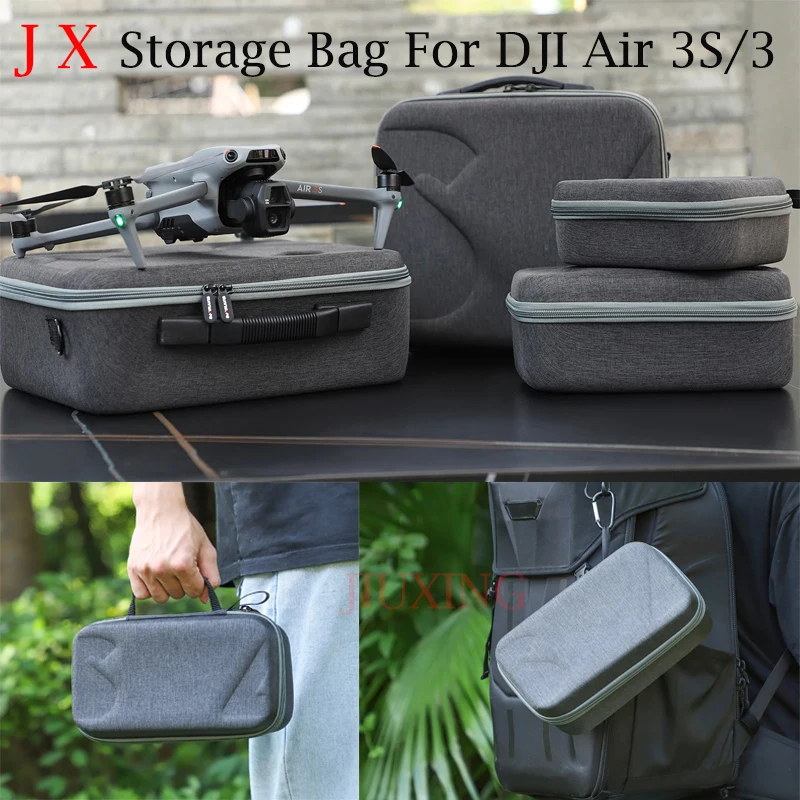 

Storage Bag For DJI Air 3S/3 Remote Controller Body Case Portable Handheld Carrying Box Controller Drone Accessories