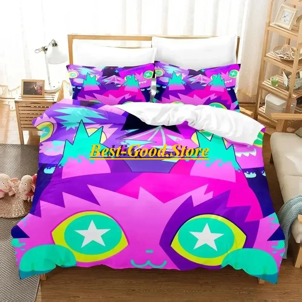 2023 Pet simulator X Bedding Set Duvet Cover Sheet Printed Bed Set Pillowcase Bed Full Queen King Size Comforter Bedroom