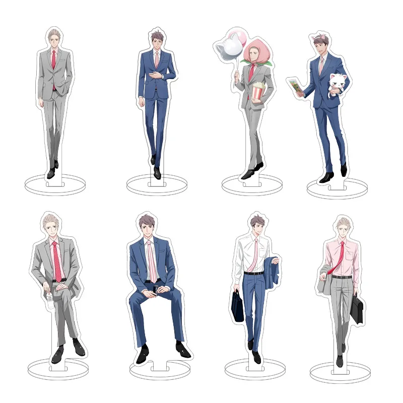 Мой новый босс-это Goofy аниме акриловая подставка Kentarou Momose Yuusei Shirosaki Настольный дисплей Atarashii Joushi Wa Do Tennen Декор