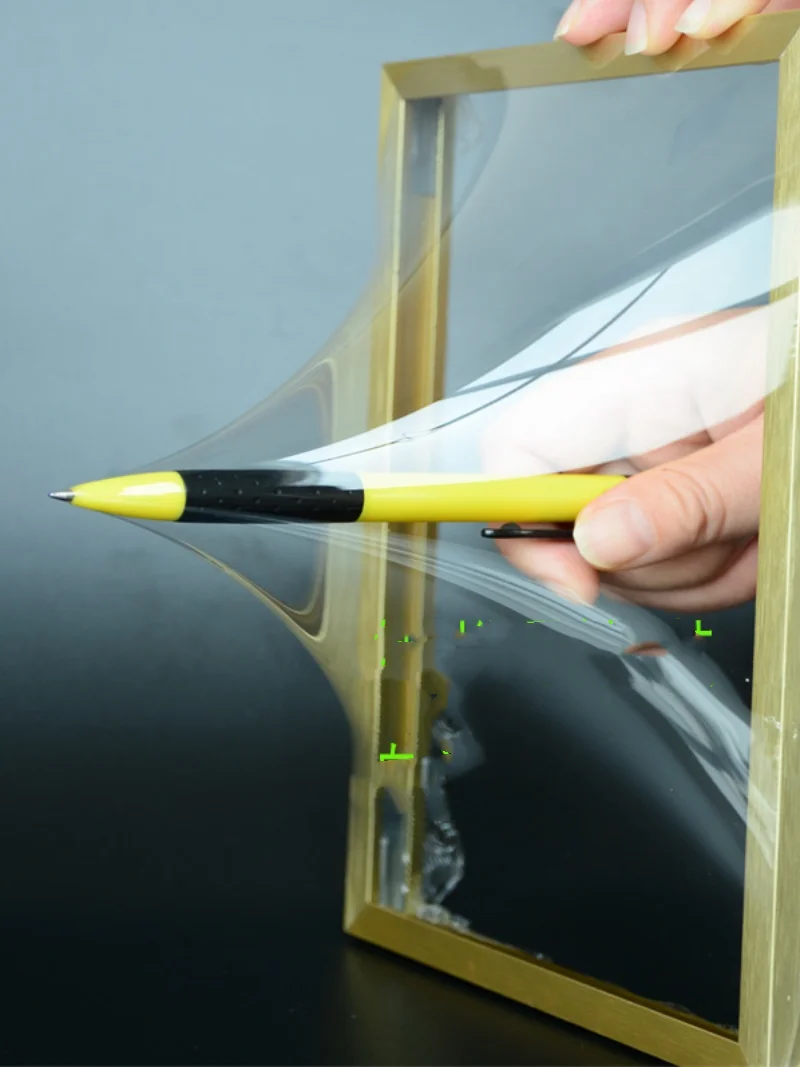 تخصيص PDMS رقيقة فيلم النقي العضوية سيليكون فيلم ستوكات الاستشعار الأكسجين نفاذية فيلم Polydimethylsiloxane حزمة درجة الحرارة