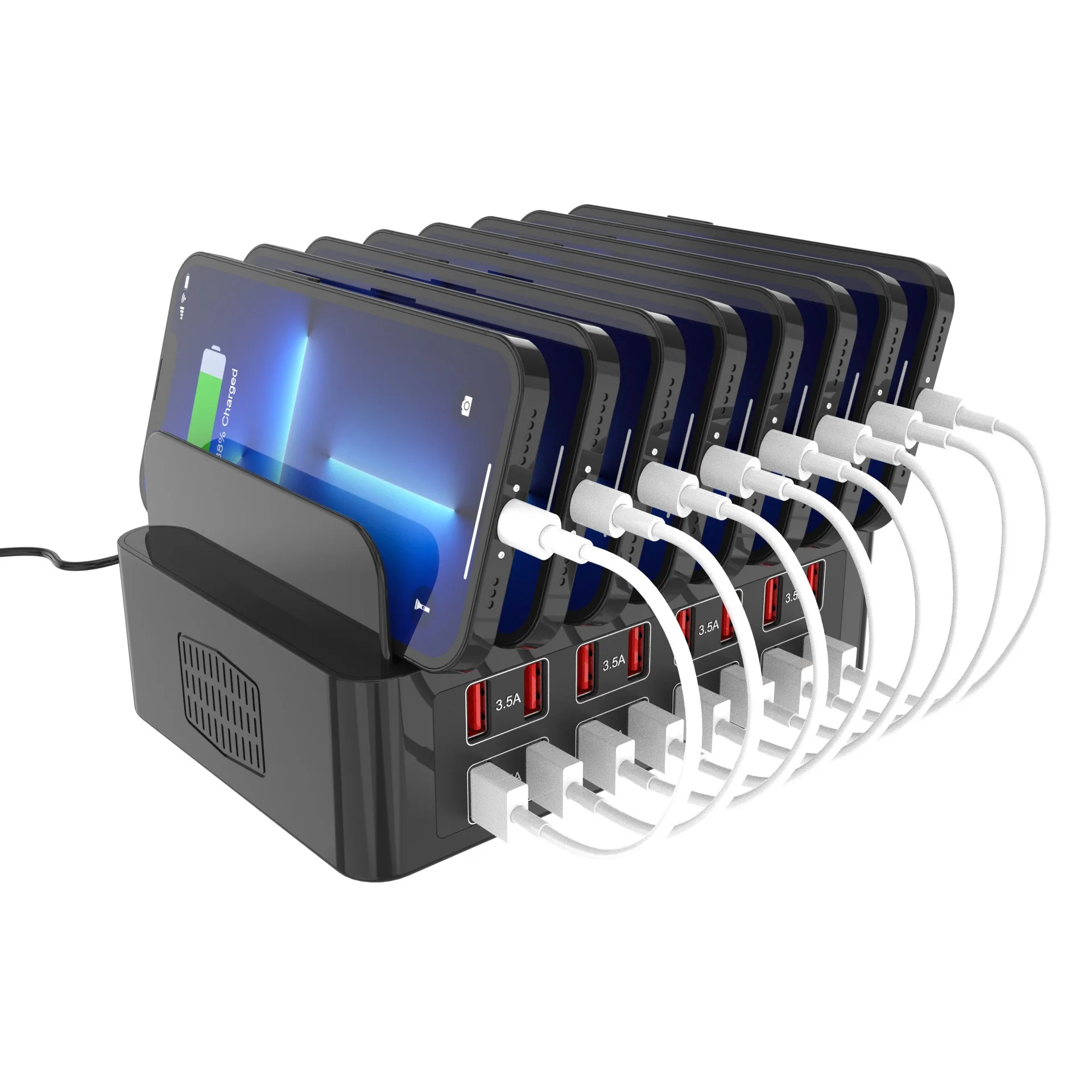 16-port-usb-phone-charger-station-with-phone-stand-150w-high-power-fast-charger-multi-port-desktop-charger-for-phones-tablets