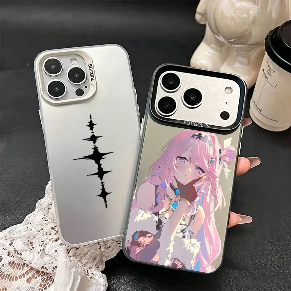 

Wuthering Waves WuWa Game Phone Case For iPhone 17,16,15,14,13,12,11,Mini,Pro,E,MAX White Candy Matte Cover
