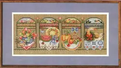 DIM53541 Cross Stitch Kits Package Greeting Needlework Counted Kits New Style Joy Sunday Kits Embroidery Cross-stitch Set Stich