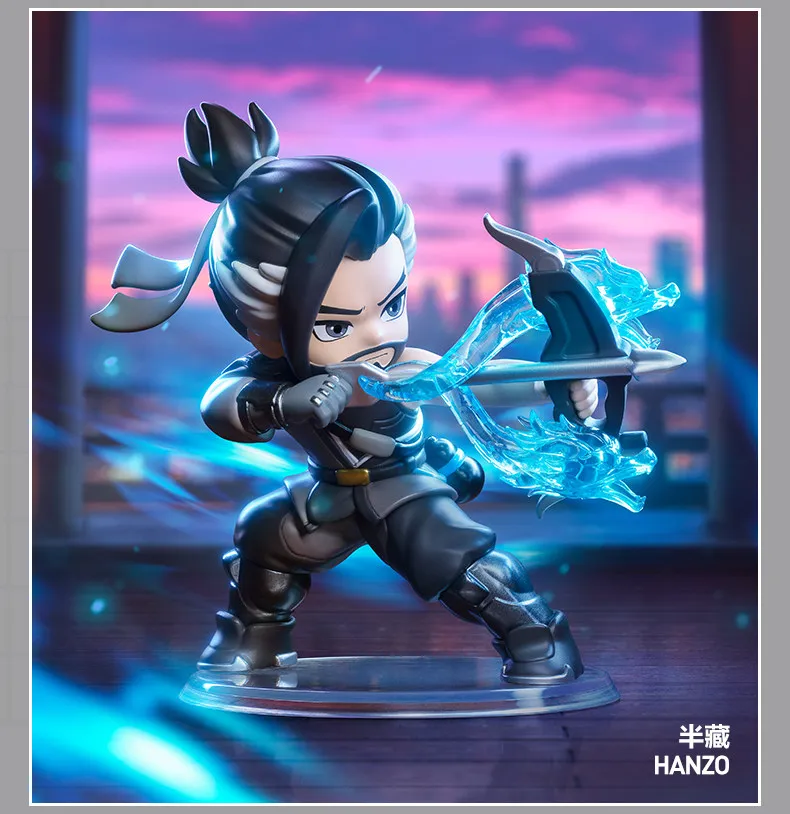 Genuine POPMART D.Va Doomfist Hazard Series Blind Box Ramattra