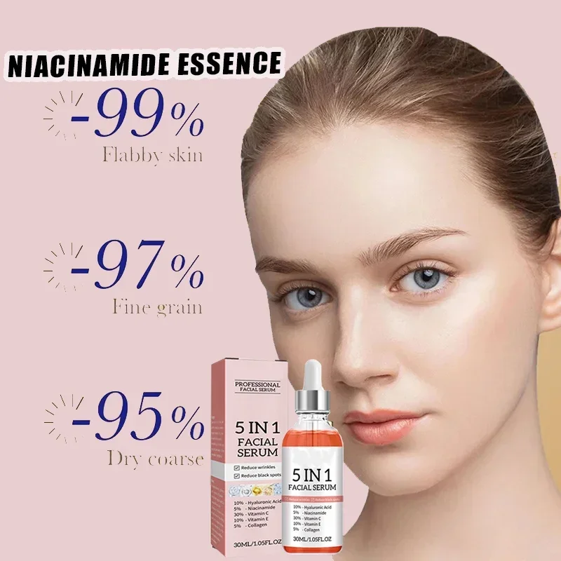 คอลลาเจนริ้วรอยRemoverเซรั่มAnti Aging Whitening Moisturizing Fade Fine Linesจุดด่างดําBrighteningเครื่องสําอาง