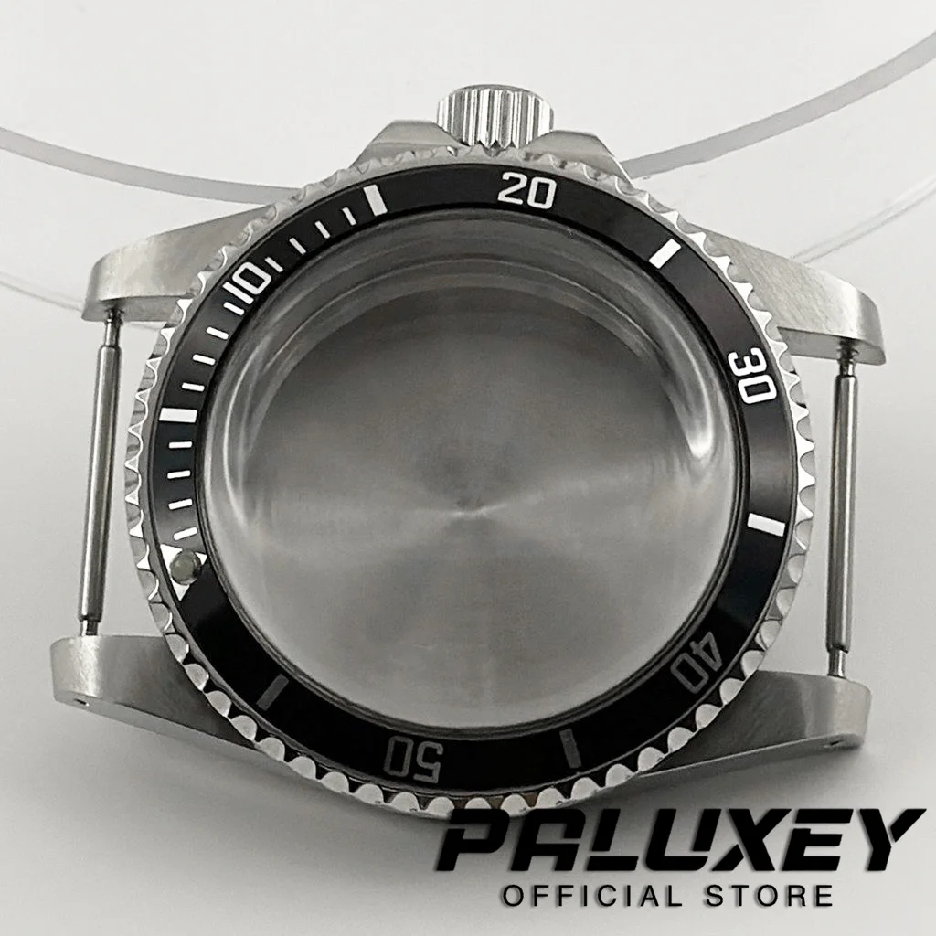 Boîtier de montre rétro vintage, verre acrylique breton, accessoires de montre, mouvement, 39.5mm, NH35, NH36, NH38