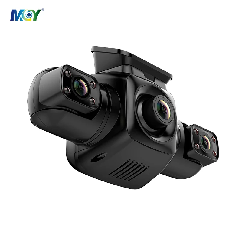 4 Channels 4*1080P car black box 170 Car DVR GPS WiFi Dash Cam Taxi Driving Recorder IR Night Vision 4 cameras