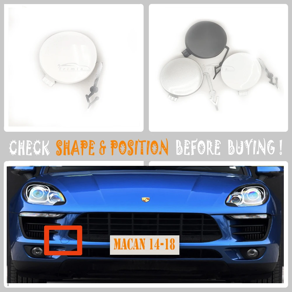 

Передняя крышка для 14-18 Porsche Macan 95B Basic GTS Turbo S 2.0L 2.9L 3.0L 3.6L SUV 95B807156B