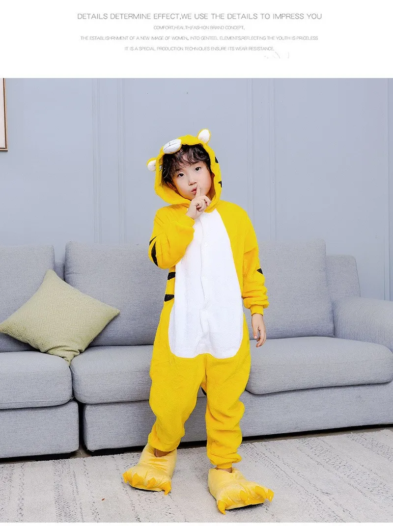 New children adult tiger costume Halloween animal costume White tiger costume parent-child costume party activity drama costume