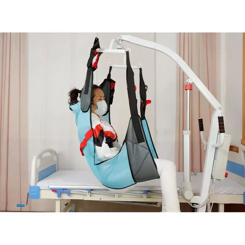 Rehabilitation Equipment Lift Machine Hoist Lifter Transfer for Disabled People Crane Medical Lift Sling Transfer Belt
