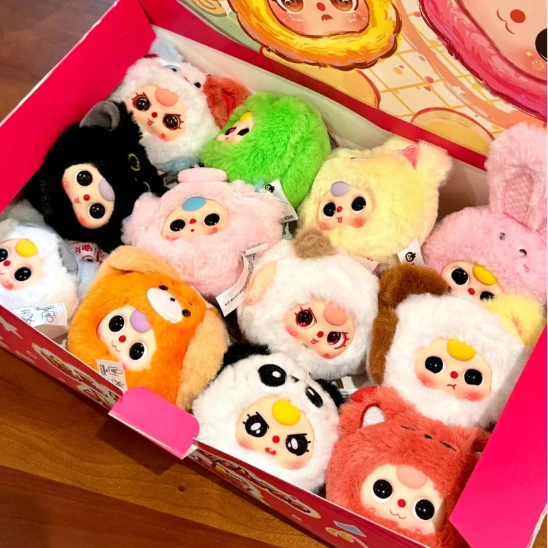 ของเล่นกล่องสุ่มสัตว์น้อยสามตัวสุดฮิต ของตกแต่ง พวงกุญแจ ตุ๊กตาน่ารัก สินค้าอนิเมะ ของขวัญวันเกิด