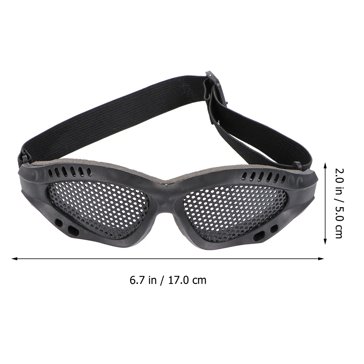 

Goggles Kids CS Eyewear Hollow Durable Plastic Metal Adjustable Strap Fits Most Boys Girls