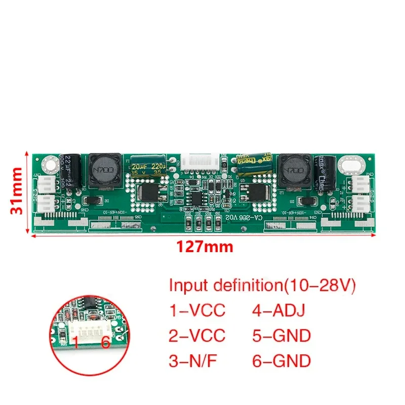CA-266 12V-28V input 26-65inch LED TV backlight board Led universal inverter Constant current board