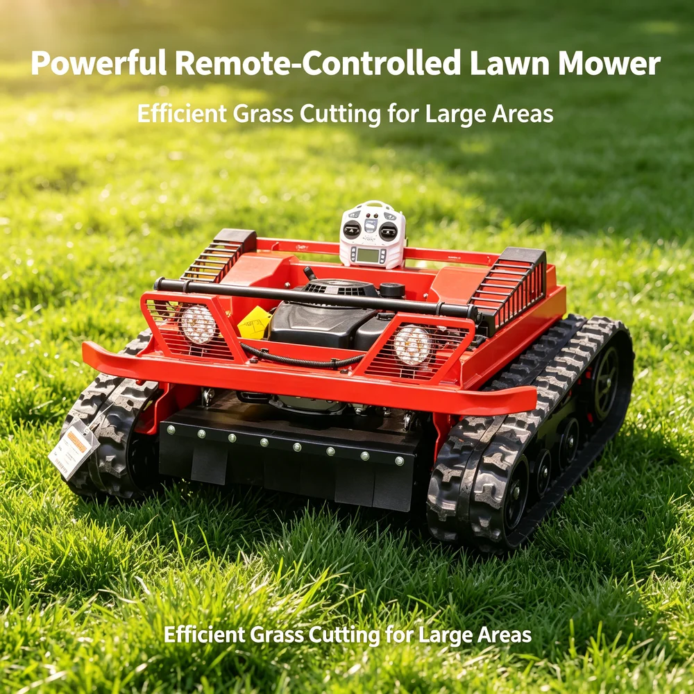 

Remote Control Lawn Mower High Quality Powerful Output High Efficiency Operation Compact Design Robust Structure User