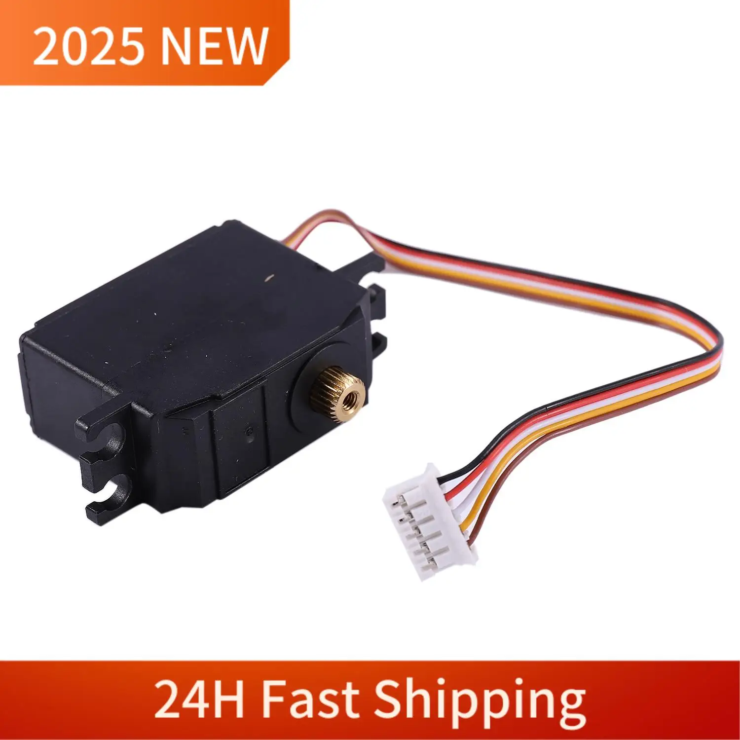 A49U Per Wltoys 12428 12423 25G Servomotore Elettrico Aggiornato Sterzo In Metallo Servo RC Auto Camion Parti di Veicoli Accessorio