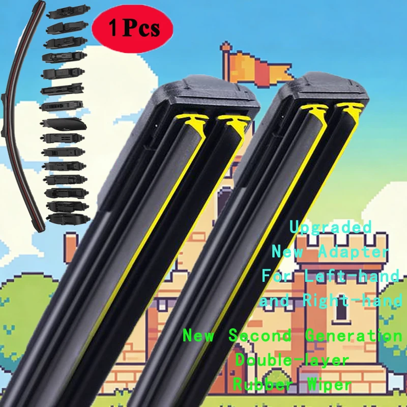 

For Aixam 400 500 A 721 741 751 City Coupe Crossline Crossover GTO MEGA Minauto Roadline Scouty D-truck Car Windshield Wipers