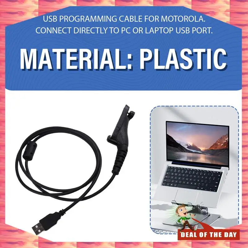 Kabel USB Pengiriman 24 Jam untuk Motorola untuk Radio Apertone- APX1000 APX2000 APX3000 APX6000 APX7000 APX8000 APX6000XE PAX7000X