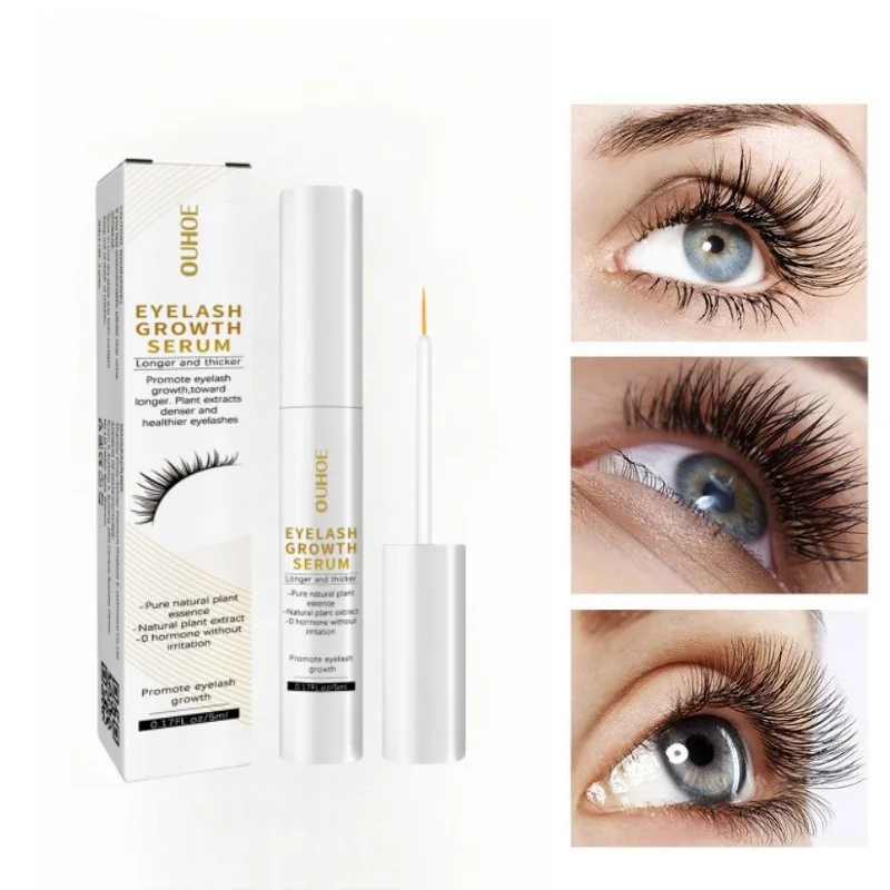 Fast Eyelash Growth Serum 7 Days Natural Eyelashes Enhancer Longer Thicker Eyebrows Lift Eye Care Fuller Lashes Care Products