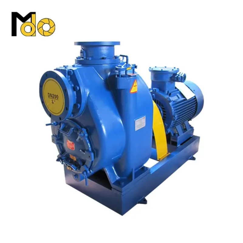 Self Priming Clean Or Waste Water Lifting Pump 80m3/h