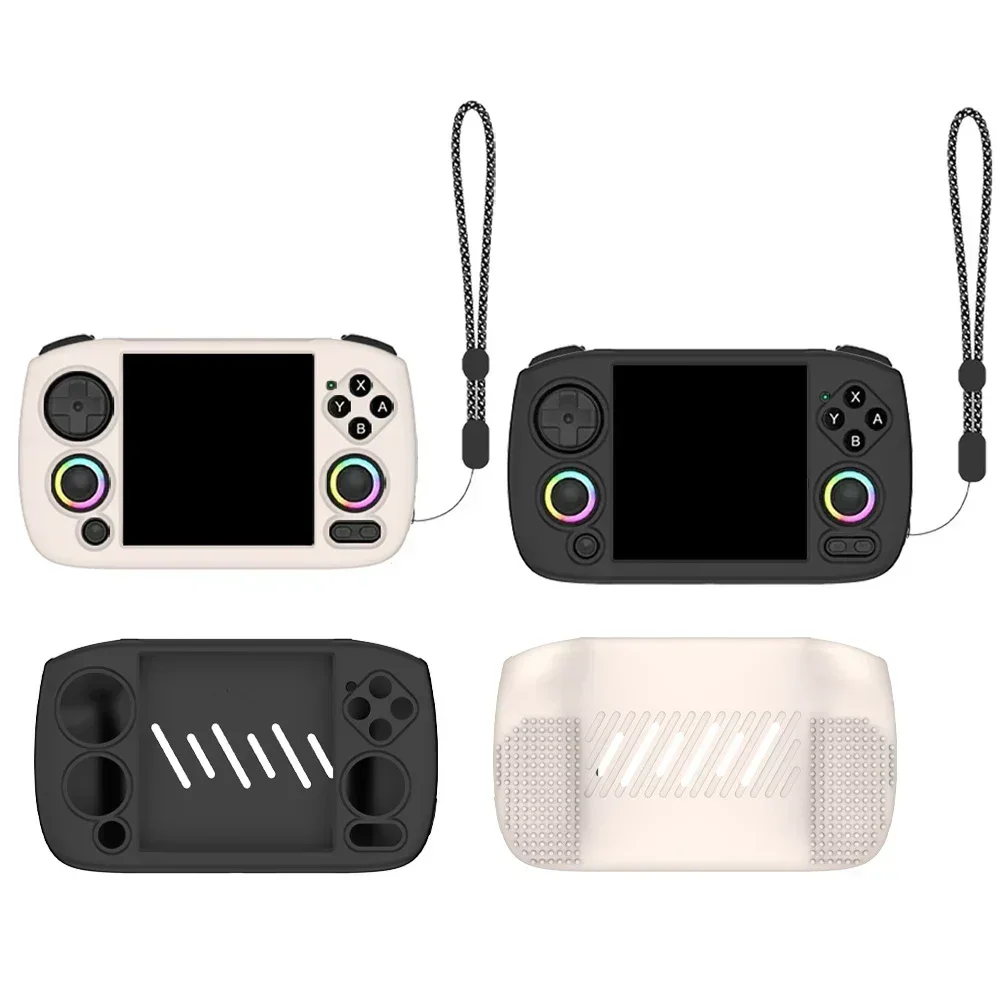 ل Anbernic RG CubeXX شل لعبة الملحقات لينة غطاء من السيليكون ل ANBERNIC Cube XX لعبة وحدة التحكم للصدمات الغطاء الواقي