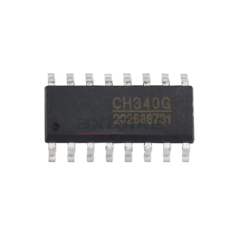 10 Uds CH340 CH340B CH340C CH340G SOP-16 CH340N SOP8 CH340E MSOP10 CH340K ESOP10 CH340T SSOP20 SMD IC USB a Chip de puerto serie