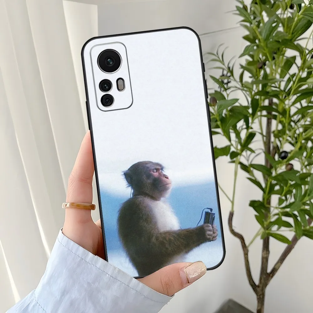 Monkey Music Phone Case For Xiaomi 13 12 11 11T 9 8 9T 9SE 11i Lite Ultra Note10 Poco F3 M4 M3 X4 GT Pro Back Cover