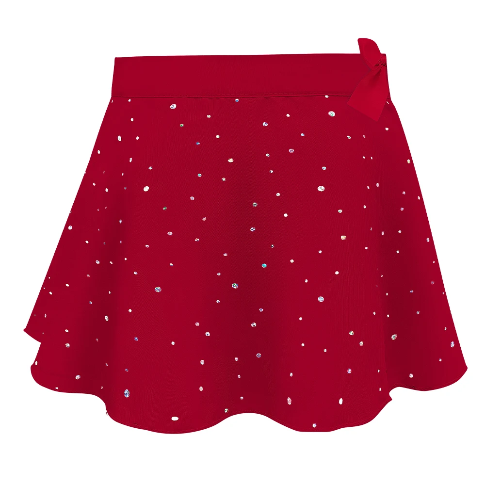 Mädchen Ballett Trikots mit abnehmbarem Rock Combo Krawatte Kurzarm Ballett Tanz Kleid Outfit Kinder Gymnastik Kostüm – Detail 12