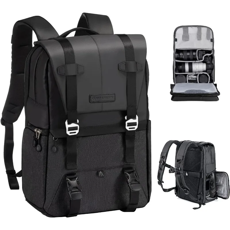 

Camera Backpack, Camera Bags for Photographers Dslr Cameras Compatible 20L Large Capacity Bag