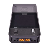 Uangel ToolkitRC Q6AC Charger AC 400W DC 1000W 4CH Output Built-in 65W USB Output 15W Wireless Charger for LiPo NiMH PB Battery