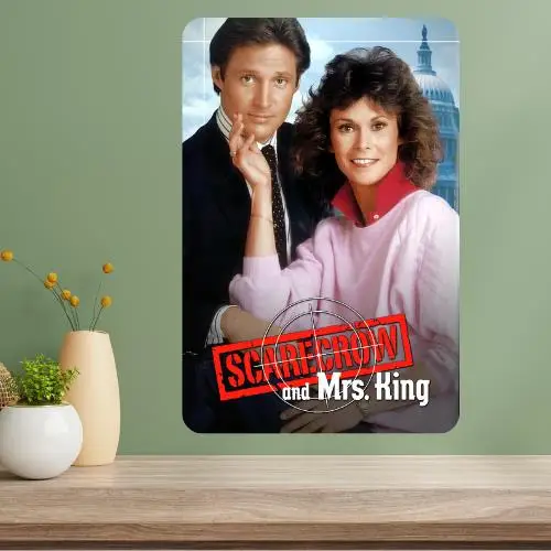 Scarecrow and Mrs King Classic TV Show Metal Poster Sign